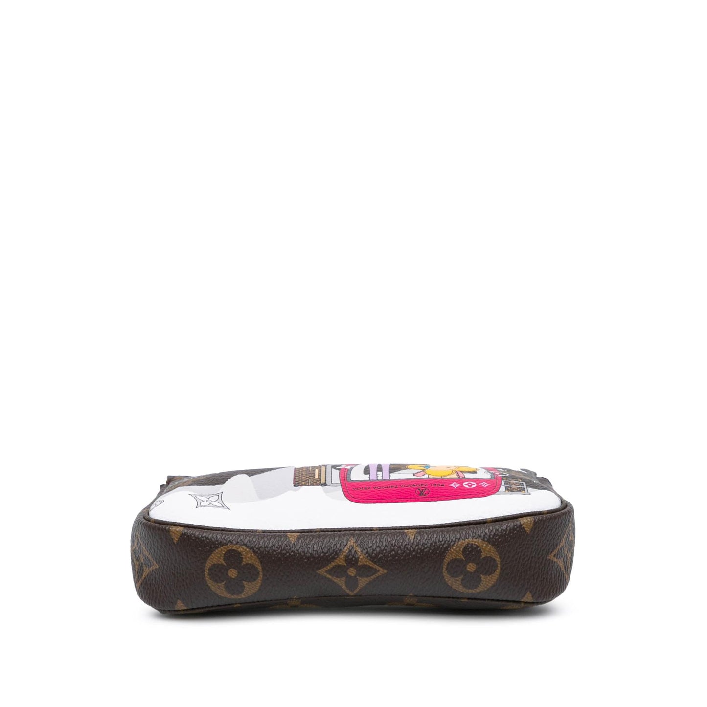 Louis Vuitton Monogram Christmas Animation Mini Courchevel Pochette Accessories
