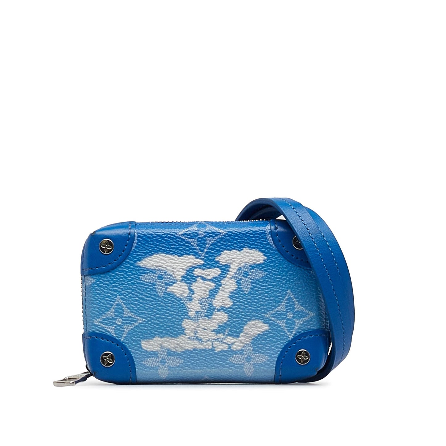 Louis Vuitton Monogram Clouds Soft Trunk Necklace Wallet (SHG-VZoEIZ)