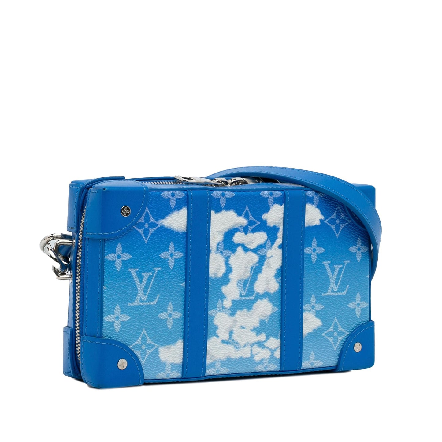 Louis Vuitton Monogram Clouds Soft Trunk Wallet (SHG-GnPulH)