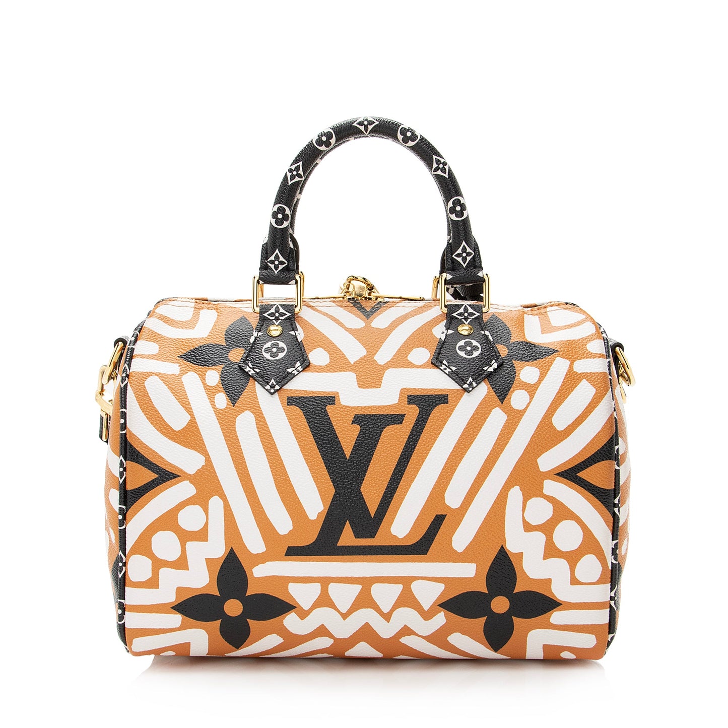 Louis Vuitton Monogram Crafty Speedy Bandouliere 25 Satchel -  (SHF-22627)