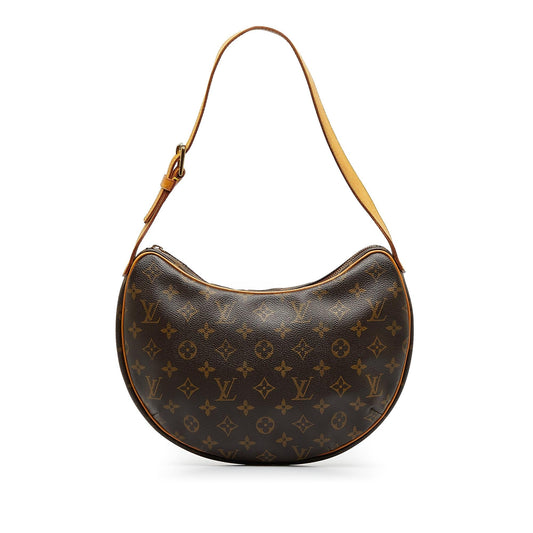 Louis Vuitton Monogram Croissant MM (SHG-Ob22ft)