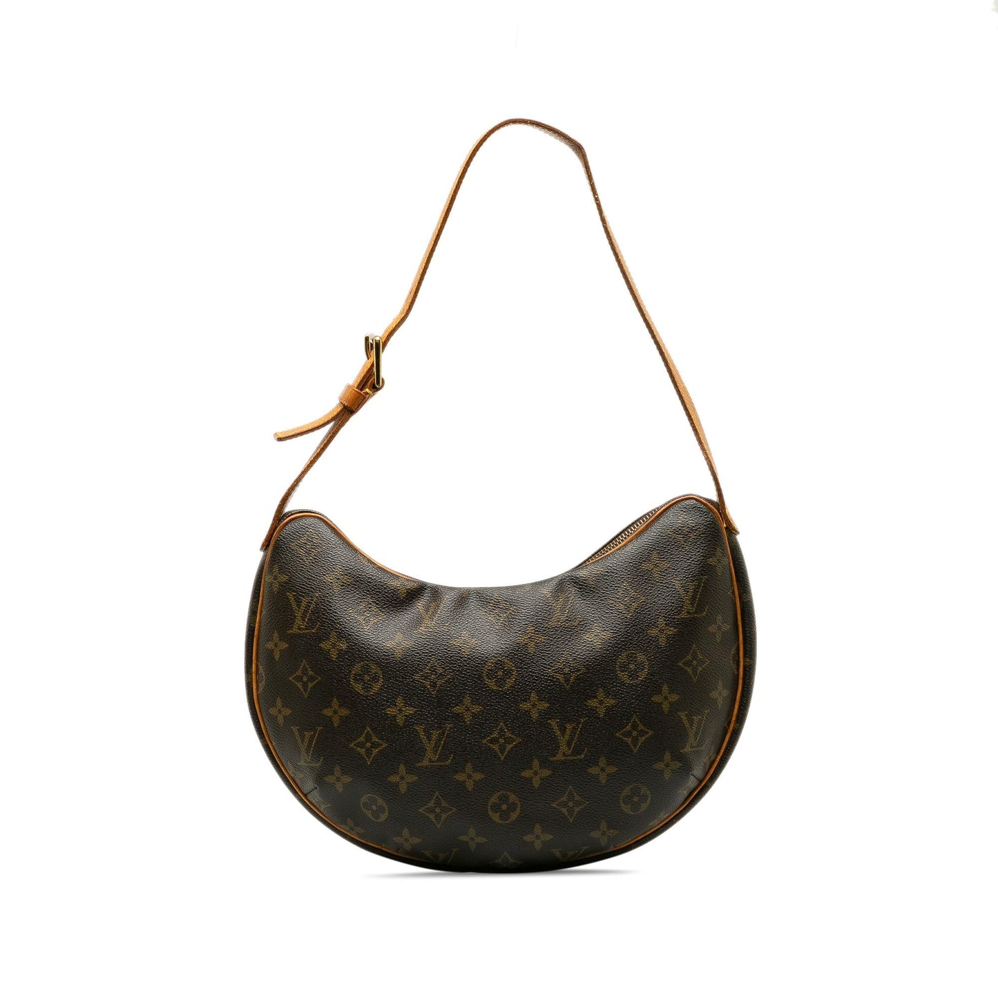Louis Vuitton Monogram Croissant MM (SHG-vzAL0o)