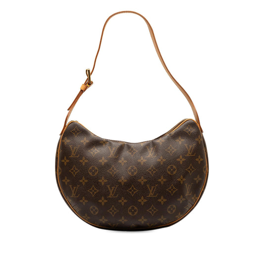 Louis Vuitton Monogram Croissant MM (SHG-iIn6Cm)