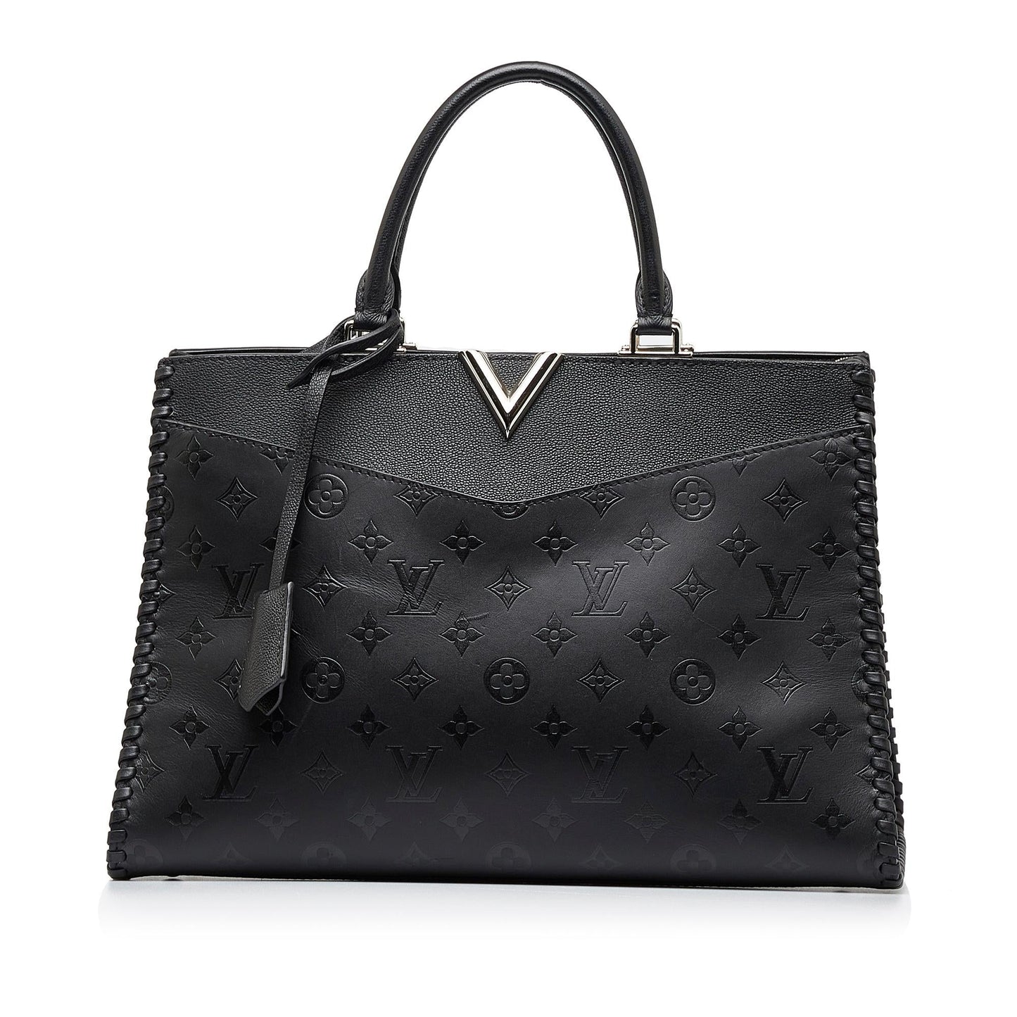 Louis Vuitton Monogram Cuir Plume Very Zipped (SHG-aVJIEx)