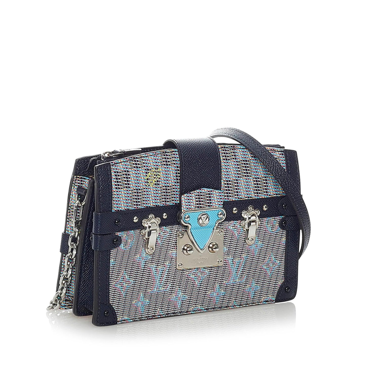 Louis Vuitton Monogram Damier Pop Trunk Clutch