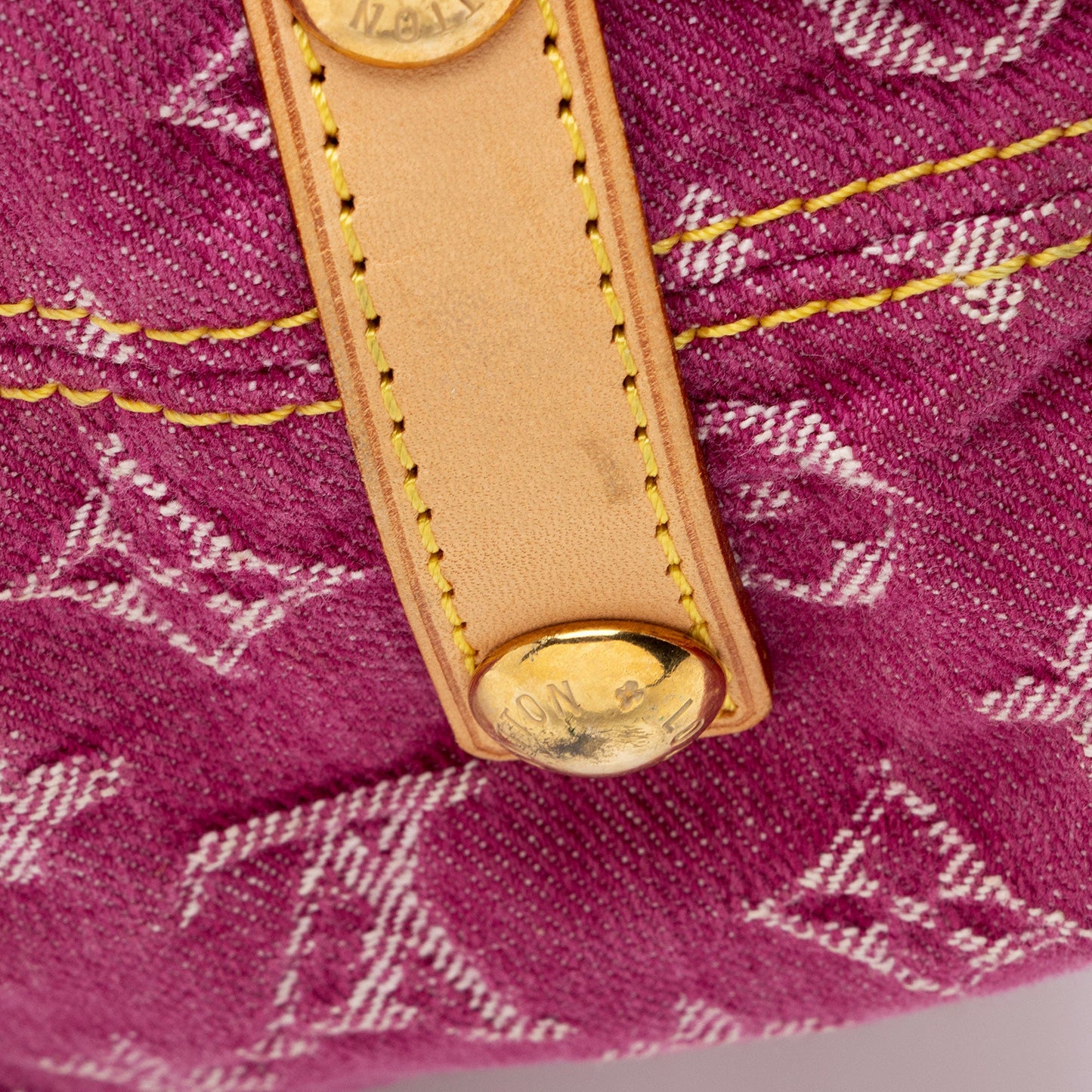 Louis Vuitton Monogram Denim Baggy GM Shoulder Bag (SHF-7nAZFi)
