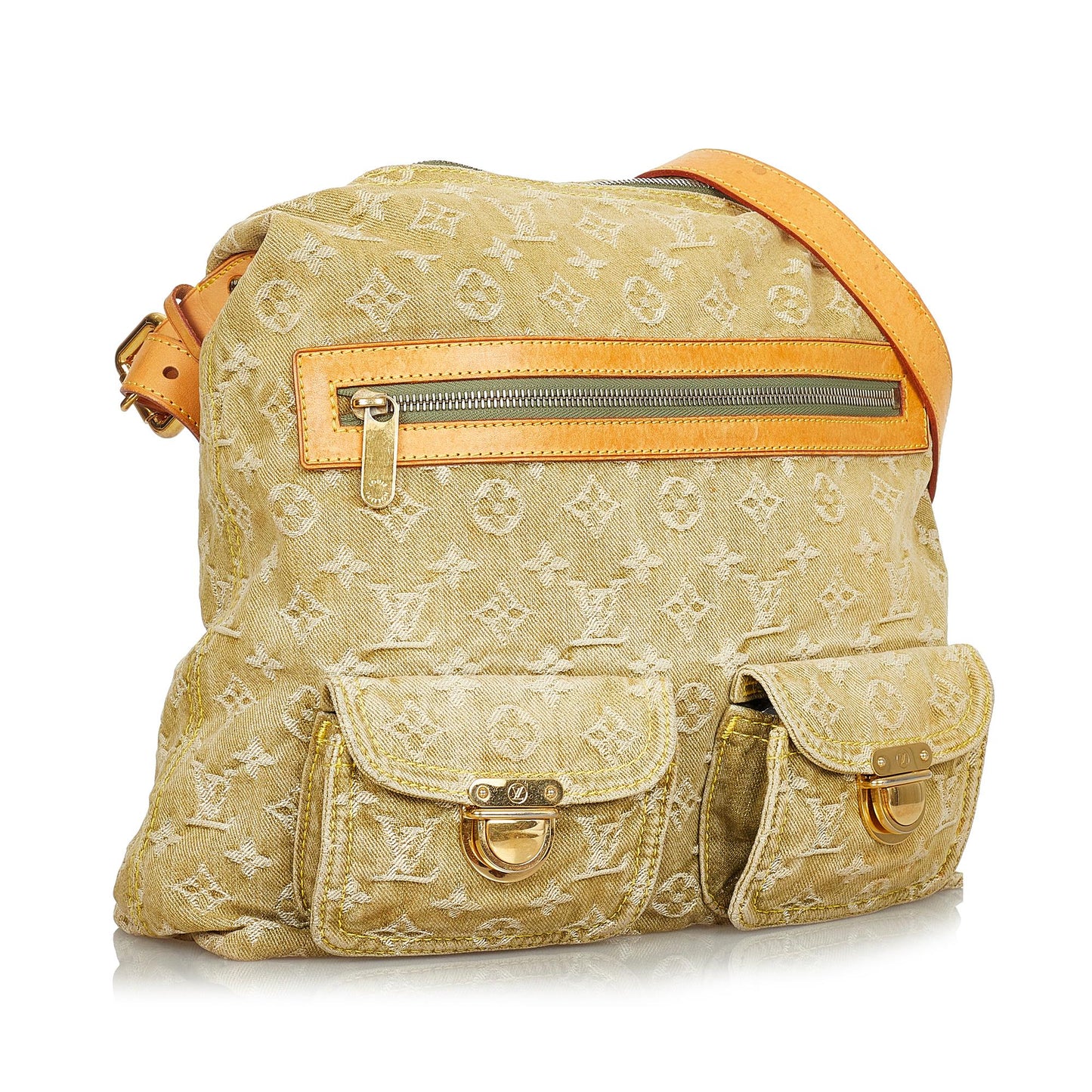 Louis Vuitton Monogram Denim Baggy GM (SHG-24268)