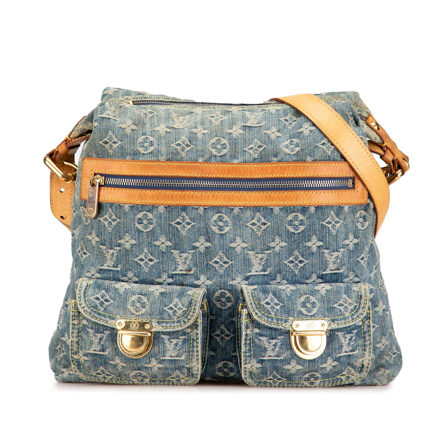 Louis Vuitton Monogram Denim Baggy GM
