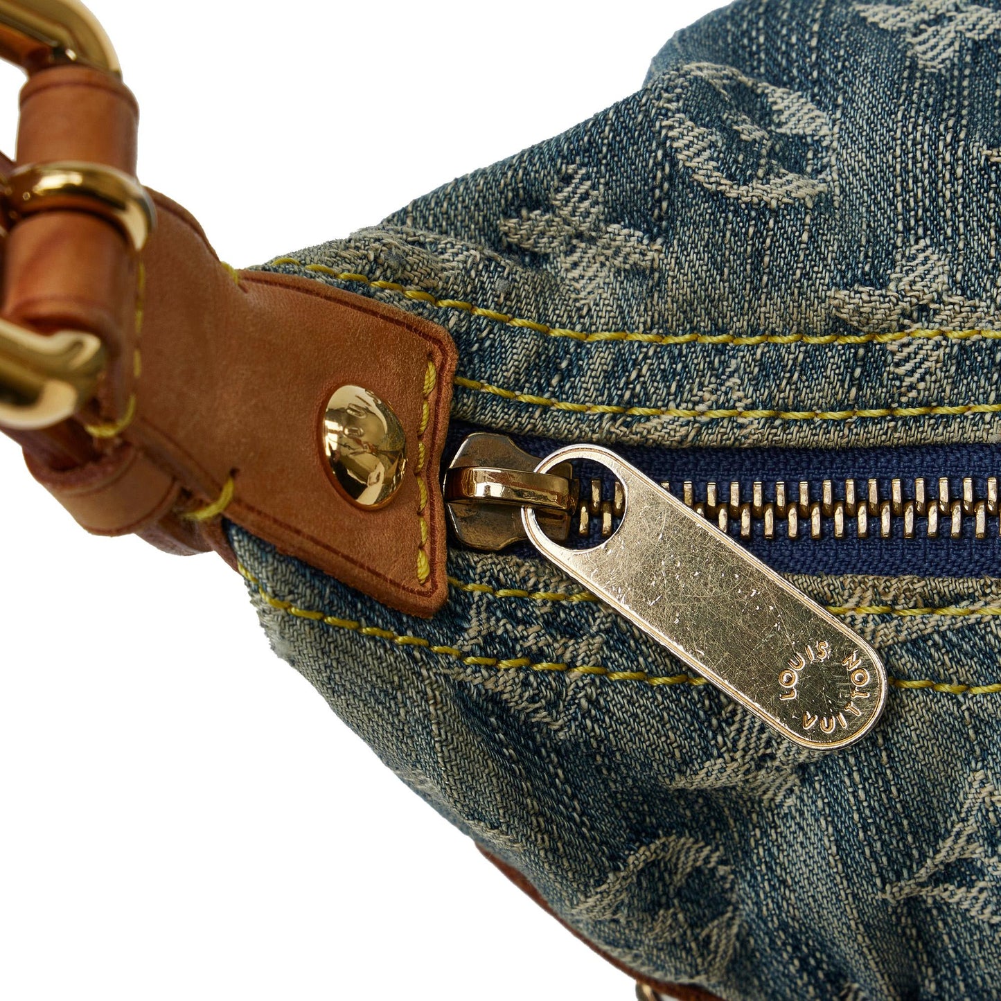 Louis Vuitton Monogram Denim Baggy PM (SHG-nVFqlb)