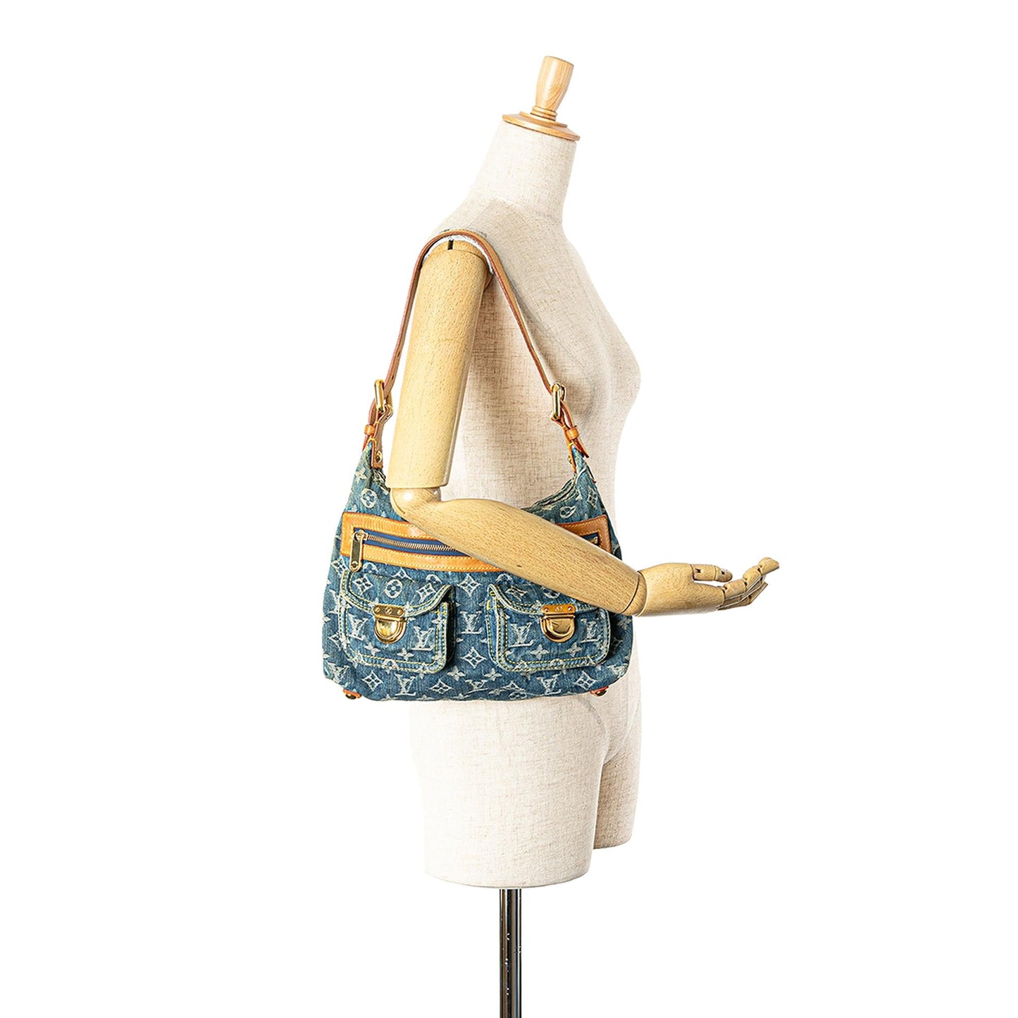 Louis Vuitton Monogram Denim Baggy PM (SHG-Y5dCJE)