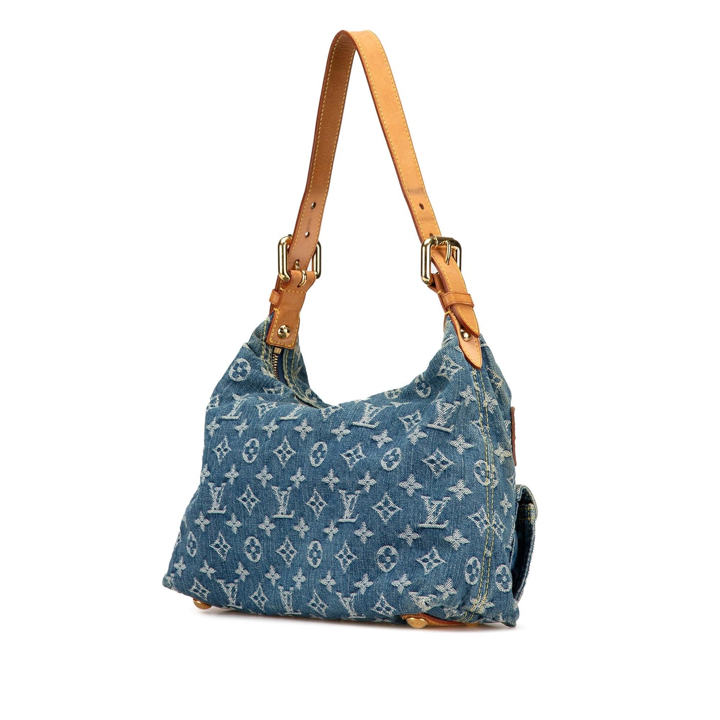 Louis Vuitton Monogram Denim Baggy PM (SHG-Y5dCJE)