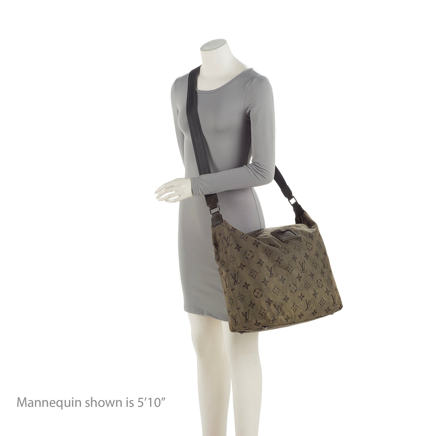Louis Vuitton Monogram Denim Impression Besace GM Messenger Bag (SHF-23675)