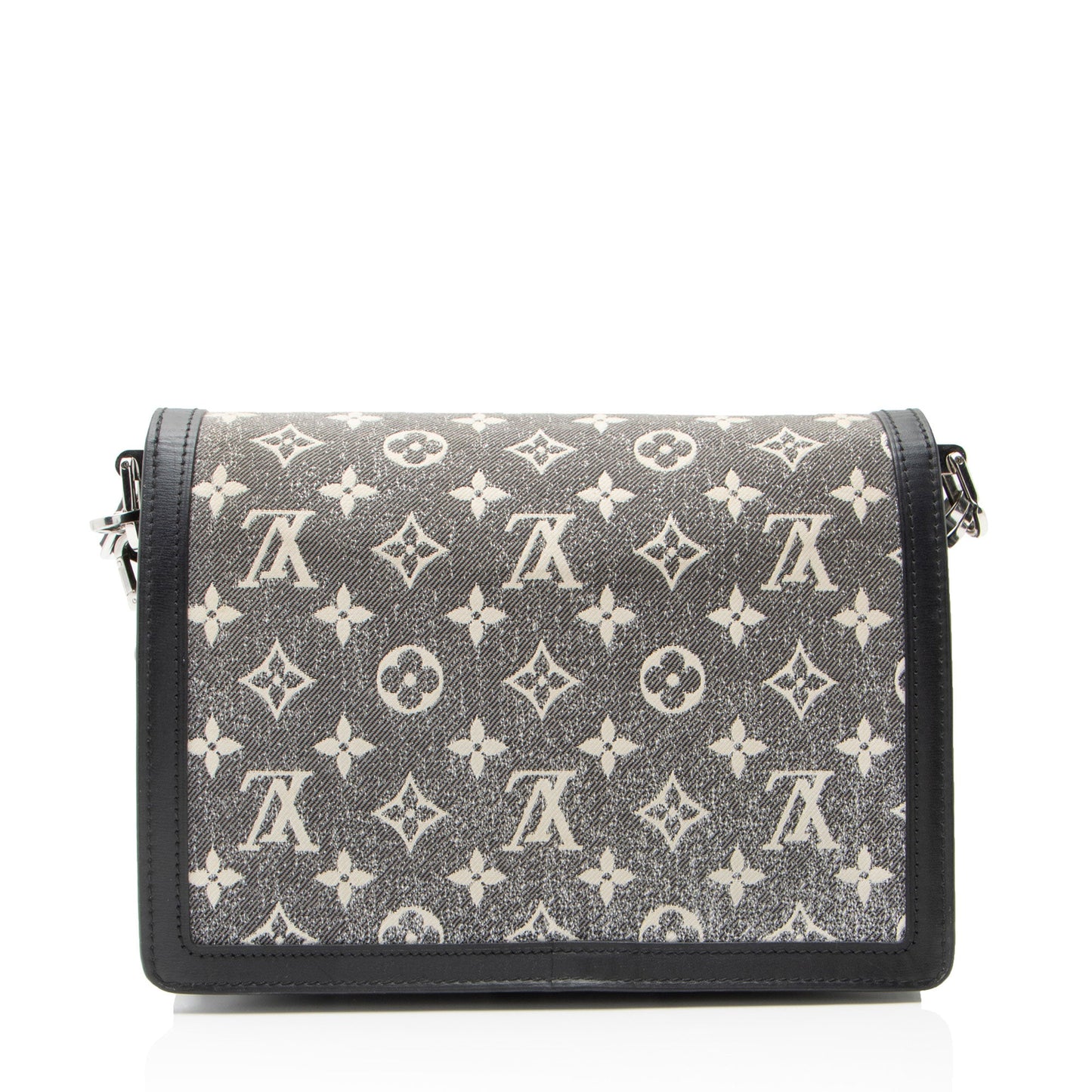 Louis Vuitton Monogram Denim Jacquard Dauphine MM Shoulder Bag