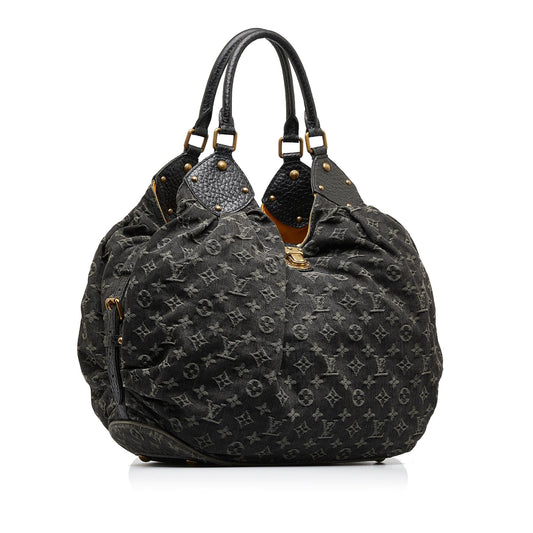 Louis Vuitton Monogram Denim Mahina XL (SHG-WhRTo3)
