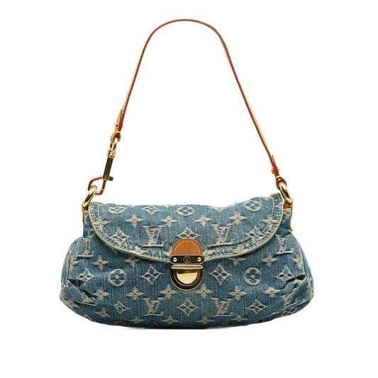 Louis Vuitton Monogram Denim Mini Pleaty (SHG-pSuWOx)