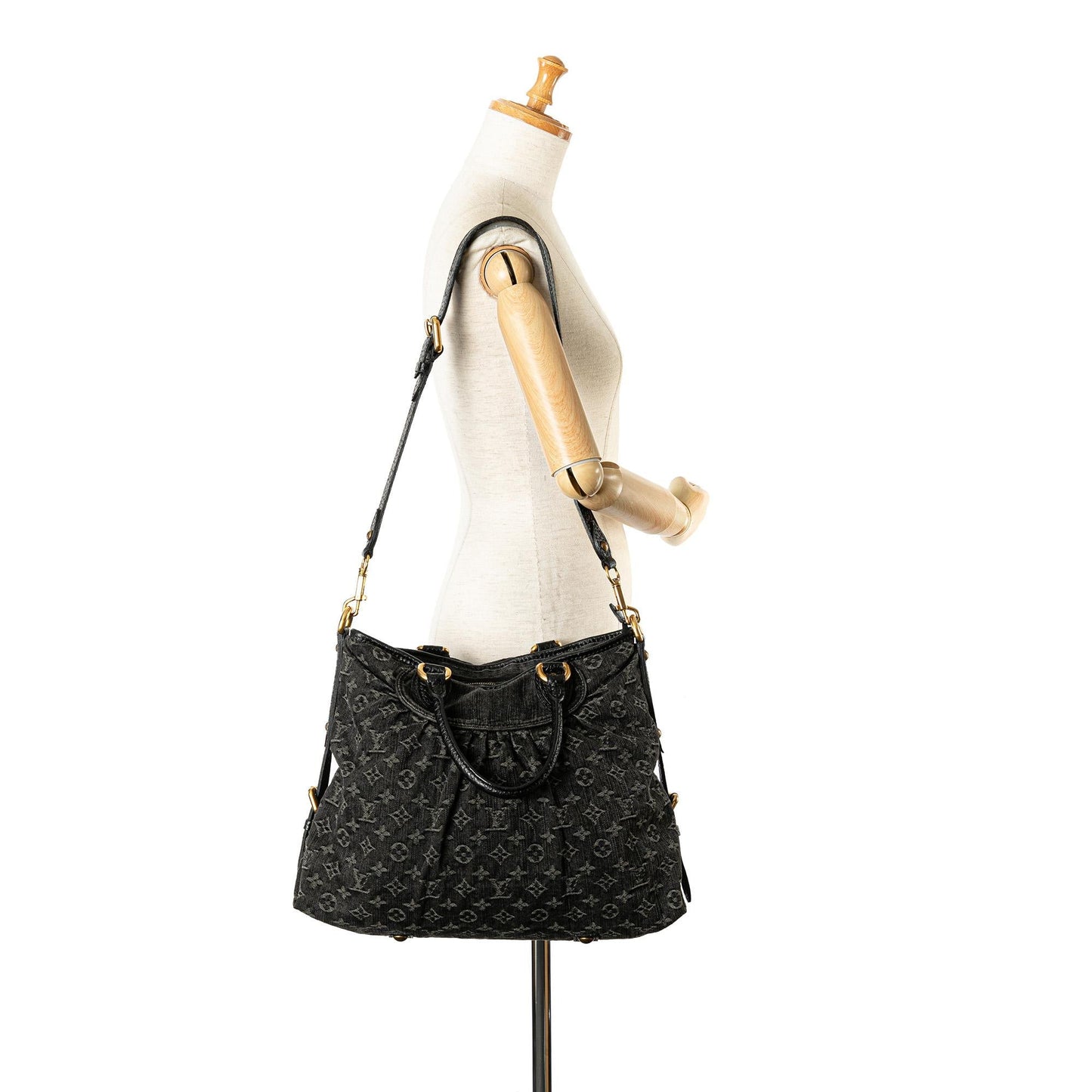 Louis Vuitton Monogram Denim Neo Cabby GM (SHG-FlhItP)