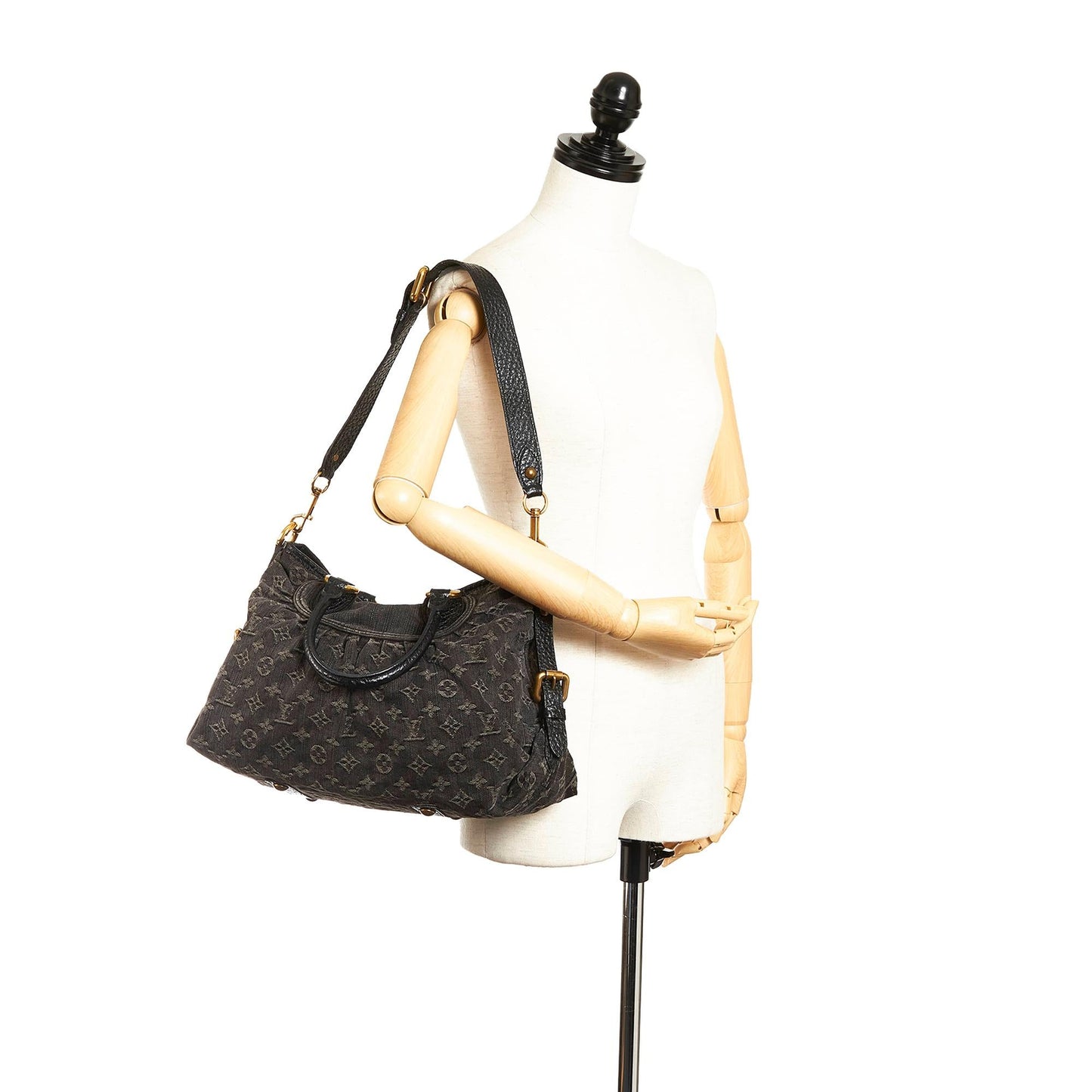 Louis Vuitton Monogram Denim Neo Cabby MM (SHG-34177)