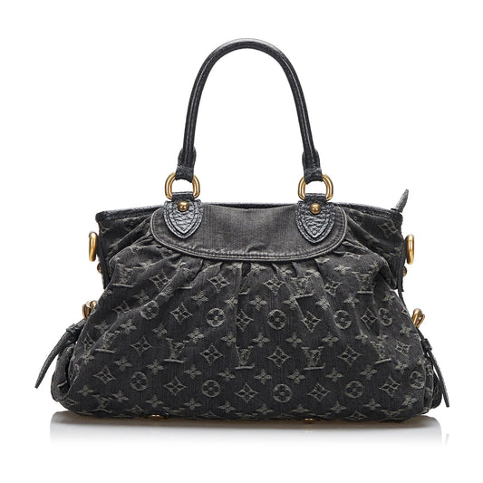 Louis Vuitton Monogram Denim Neo Cabby MM (SHG-jCUw4G)