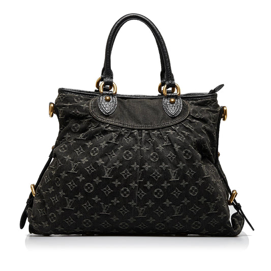 Louis Vuitton Monogram Denim Neo Cabby MM (SHG-qtzpGF)