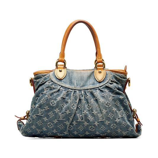 Louis Vuitton Monogram Denim Neo Cabby MM (SHG-bYQHaz)