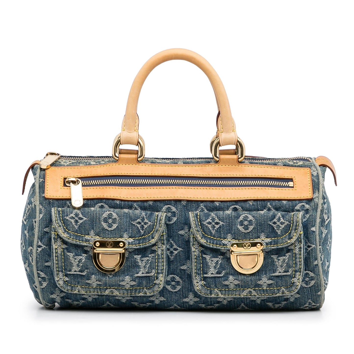Louis Vuitton Monogram Denim Neo Speedy 30 (SHG-z61XvM)