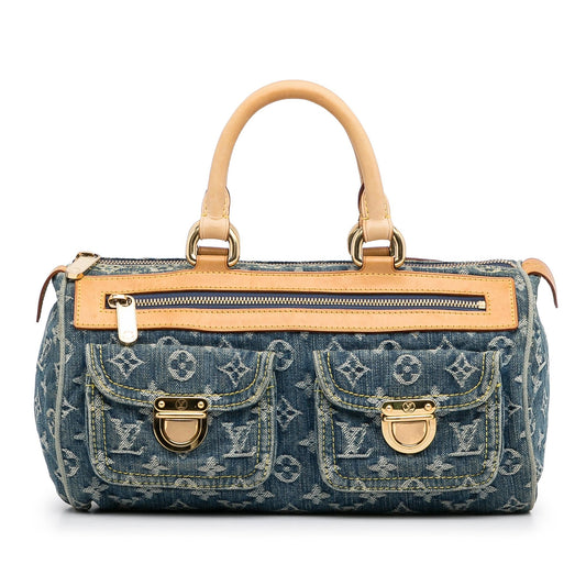 Louis Vuitton Monogram Denim Neo Speedy 30 (SHG-z61XvM)