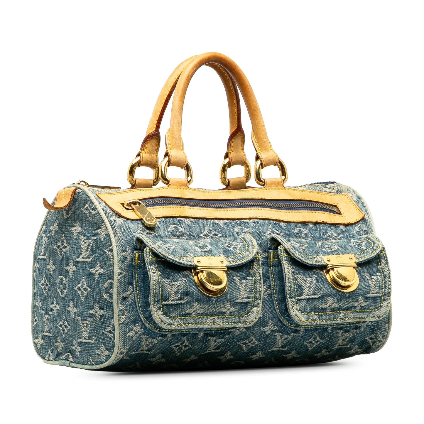 Louis Vuitton Monogram Denim Neo Speedy 30 (SHG-HkV5ZI)