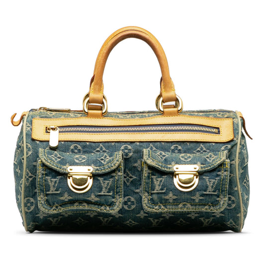 Louis Vuitton Monogram Denim Neo Speedy 30 (SHG-AnOGKo)
