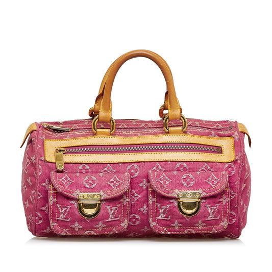 Louis Vuitton Monogram Denim Neo Speedy (SHG-sOQ6MO)