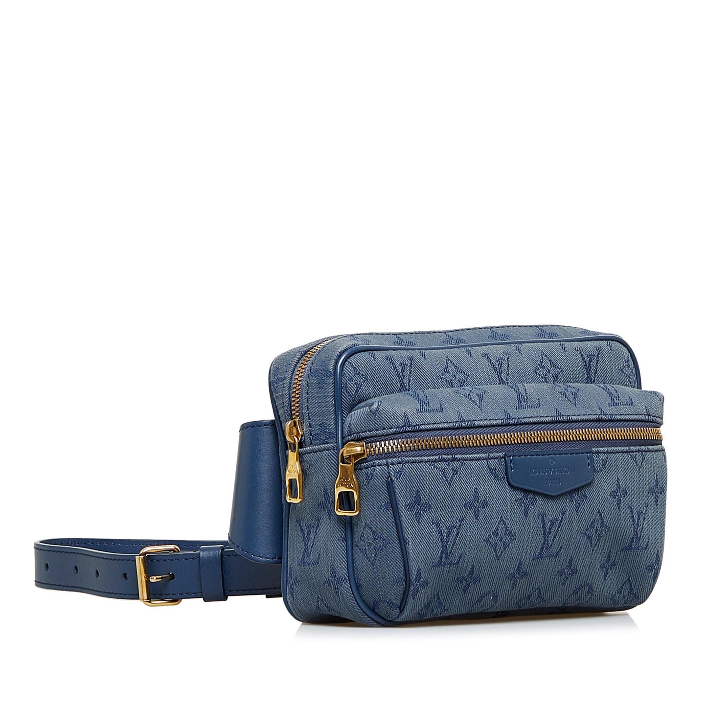 Louis Vuitton Monogram Denim Outdoor Bumbag (SHG-6GgY2D)