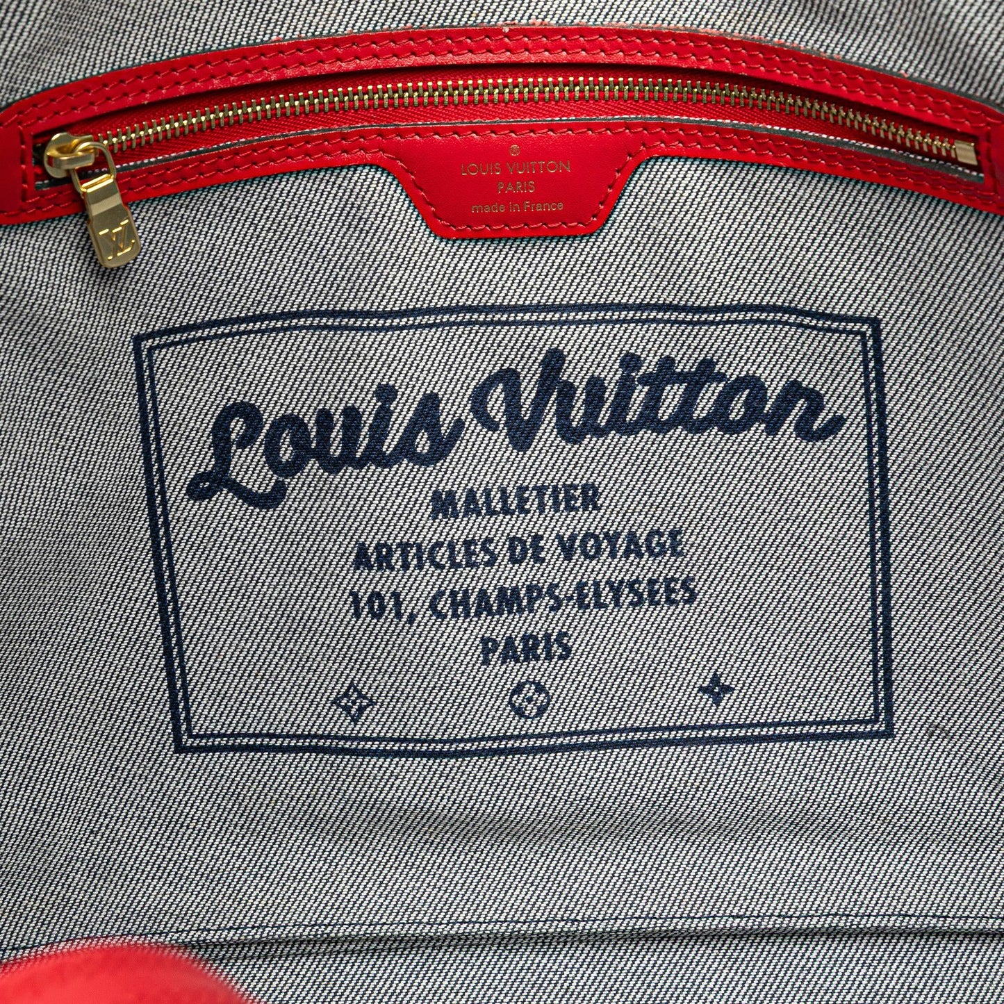 Louis Vuitton Monogram Denim Patchwork Neverfull MM