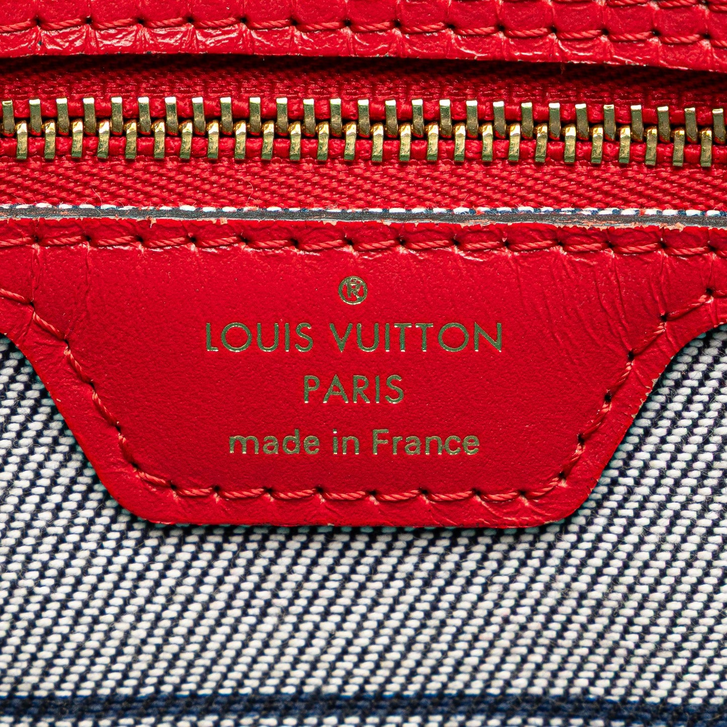Louis Vuitton Monogram Denim Patchwork Neverfull MM