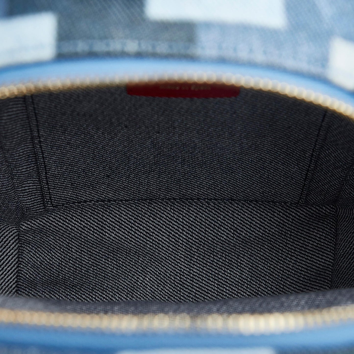 Louis Vuitton Monogram Denim Patchwork  Palm Springs Mini (SHG-EoD27m)