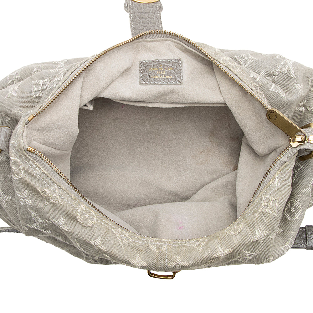 Louis Vuitton Monogram Denim Slightly Shoulder Bag (SHF-20212)