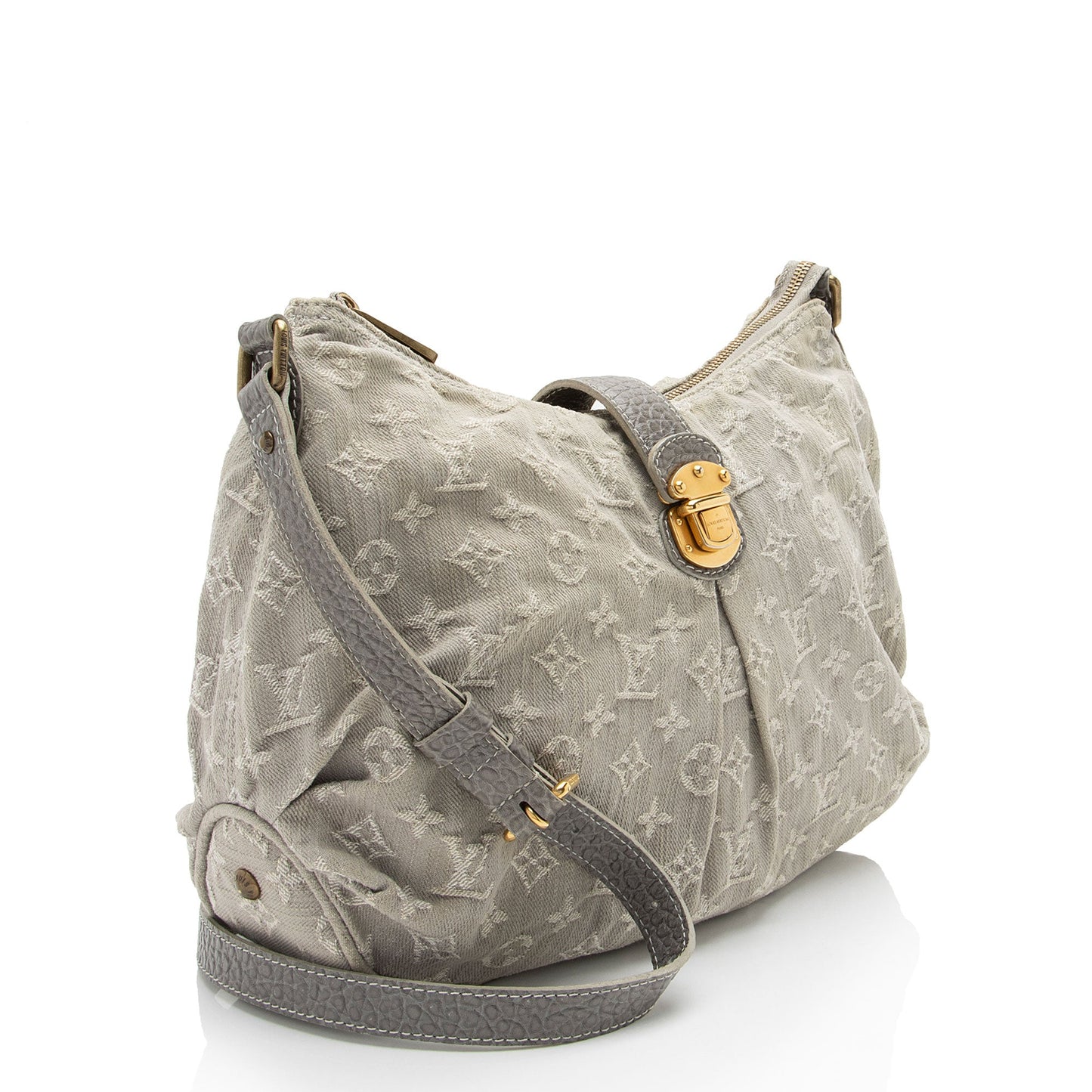 Louis Vuitton Monogram Denim Slightly Shoulder Bag (SHF-1Y05lC)