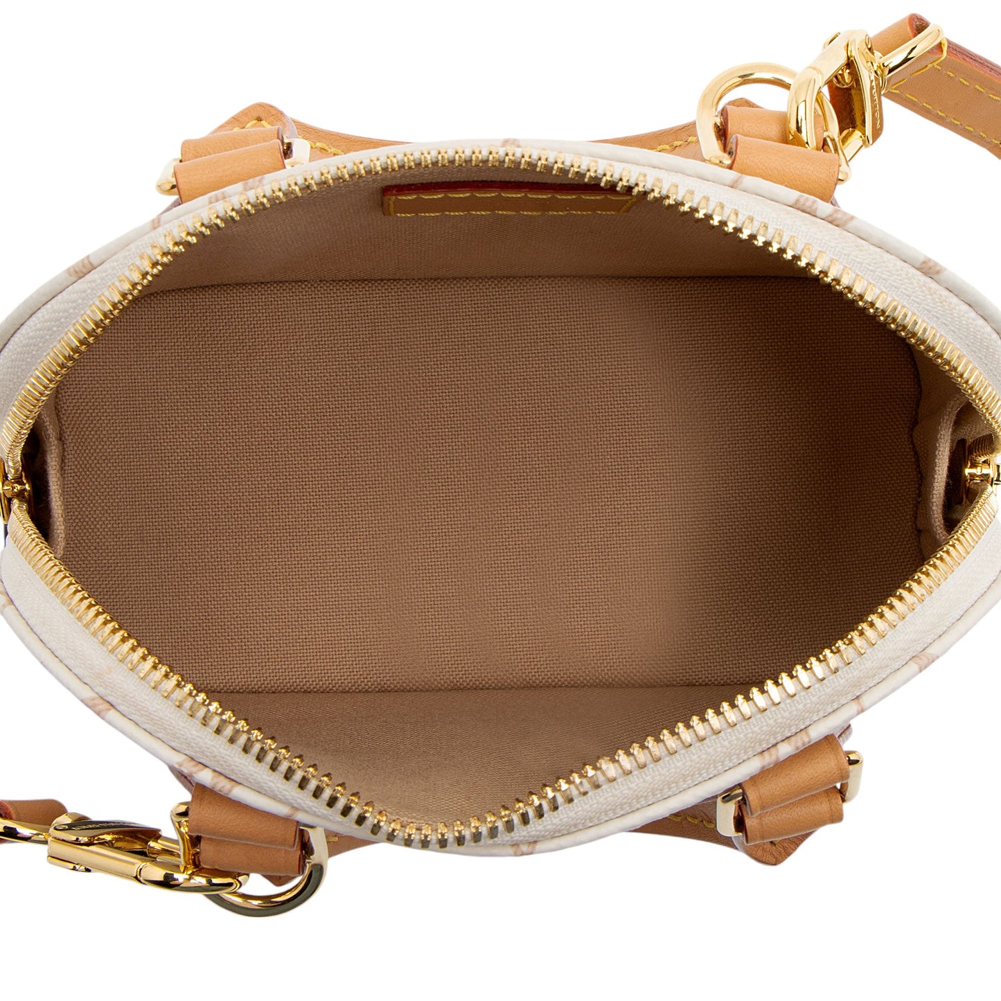 Louis Vuitton Monogram Dune Nano Alma Satchel (SHF-8C72bU)