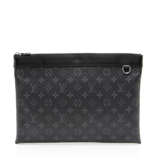 Louis Vuitton Monogram Eclipse Discovery GM Pochette