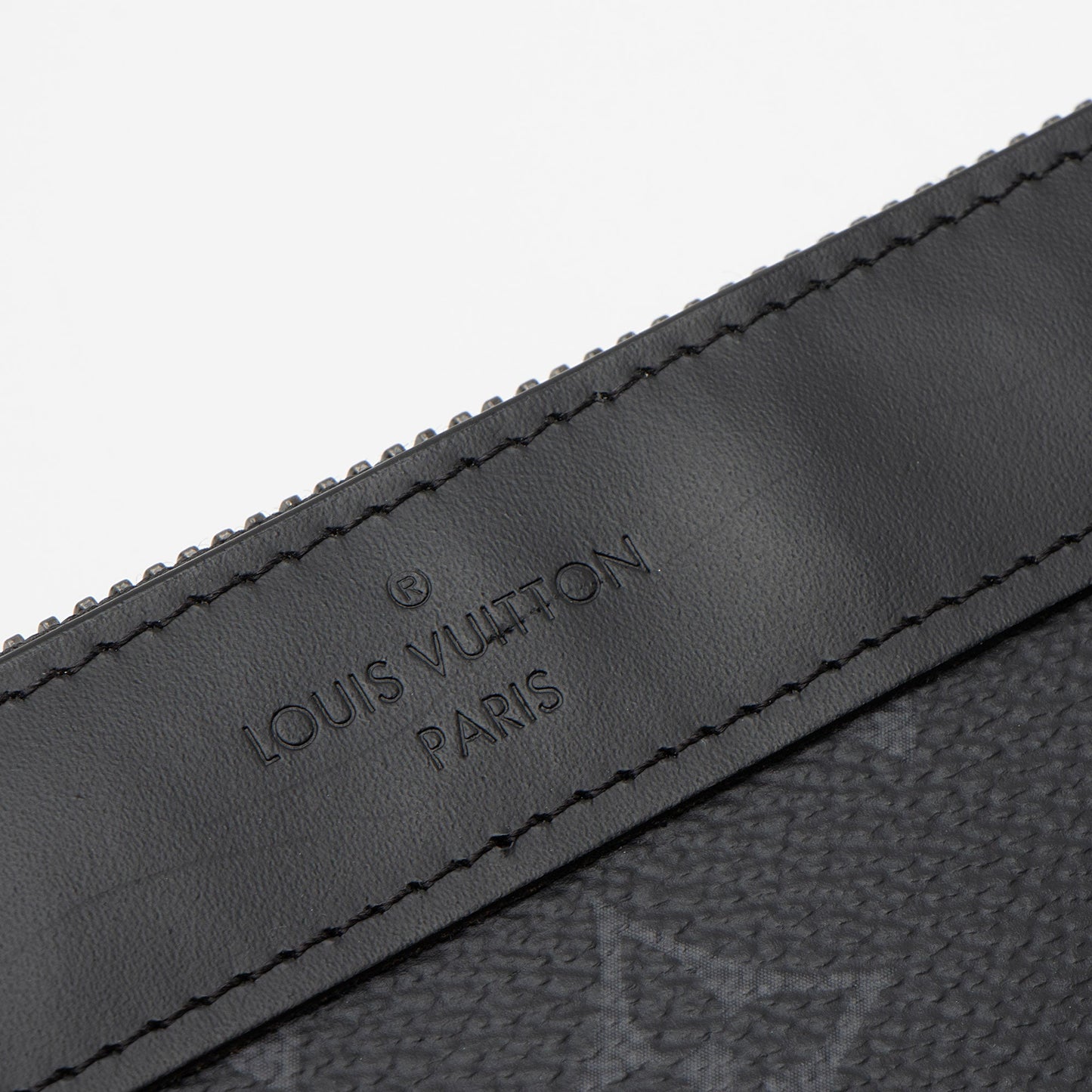 Louis Vuitton Monogram Eclipse Discovery PM Pochette (SHF-X0jOOj)