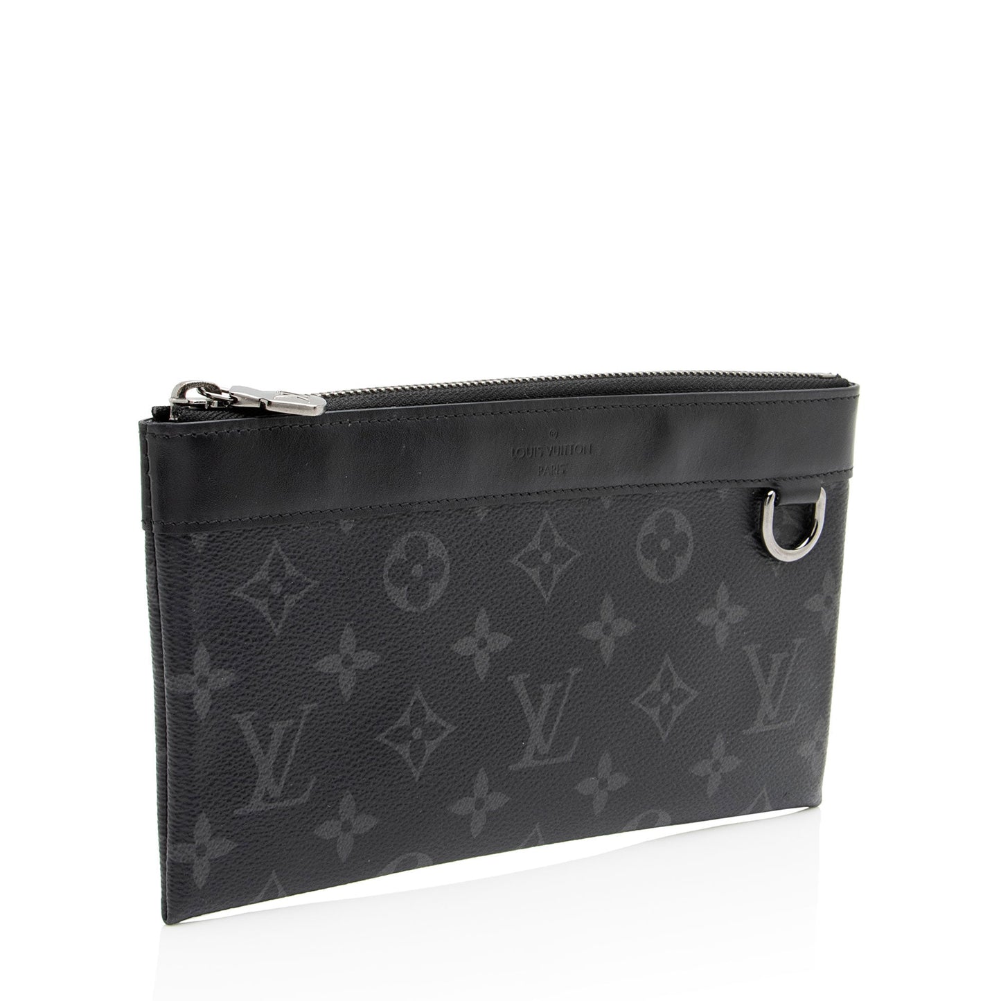Louis Vuitton Monogram Eclipse Discovery PM Pochette (SHF-ZnpcOA)