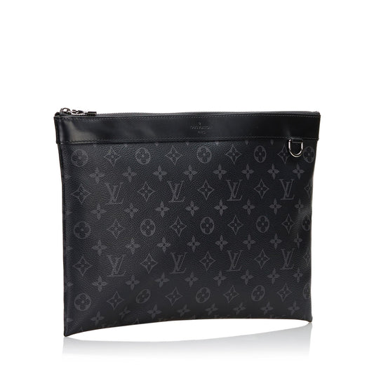Louis Vuitton Monogram Eclipse Discovery Pochette (SHG-36519)