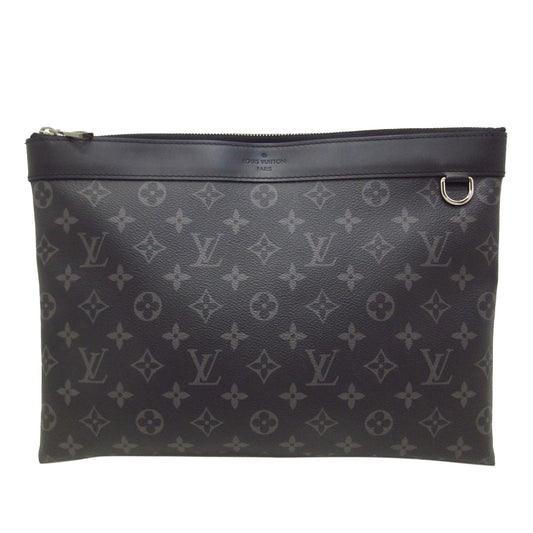 Louis Vuitton Monogram Eclipse Discovery Pochette (SHG-H5M49L)