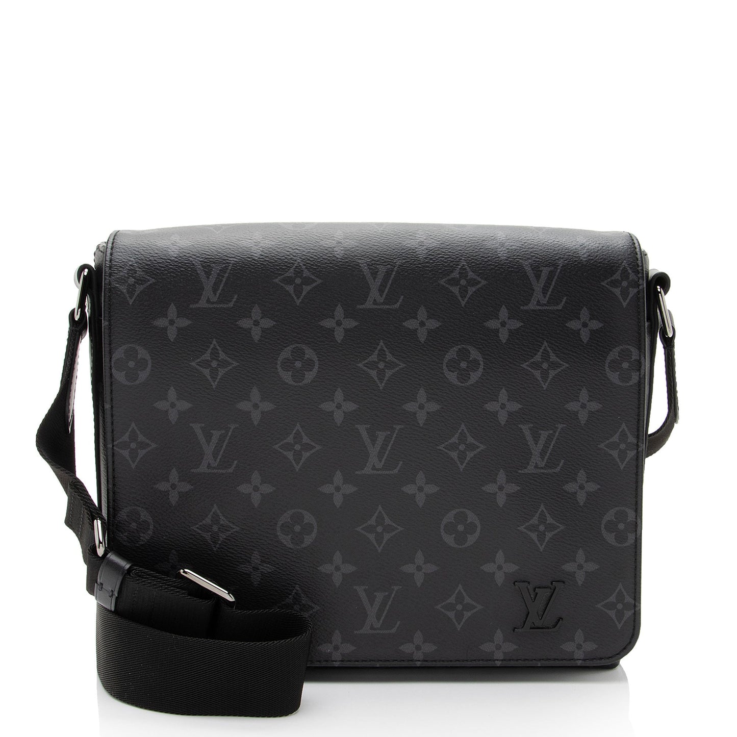 Louis Vuitton Monogram Eclipse District PM Messenger