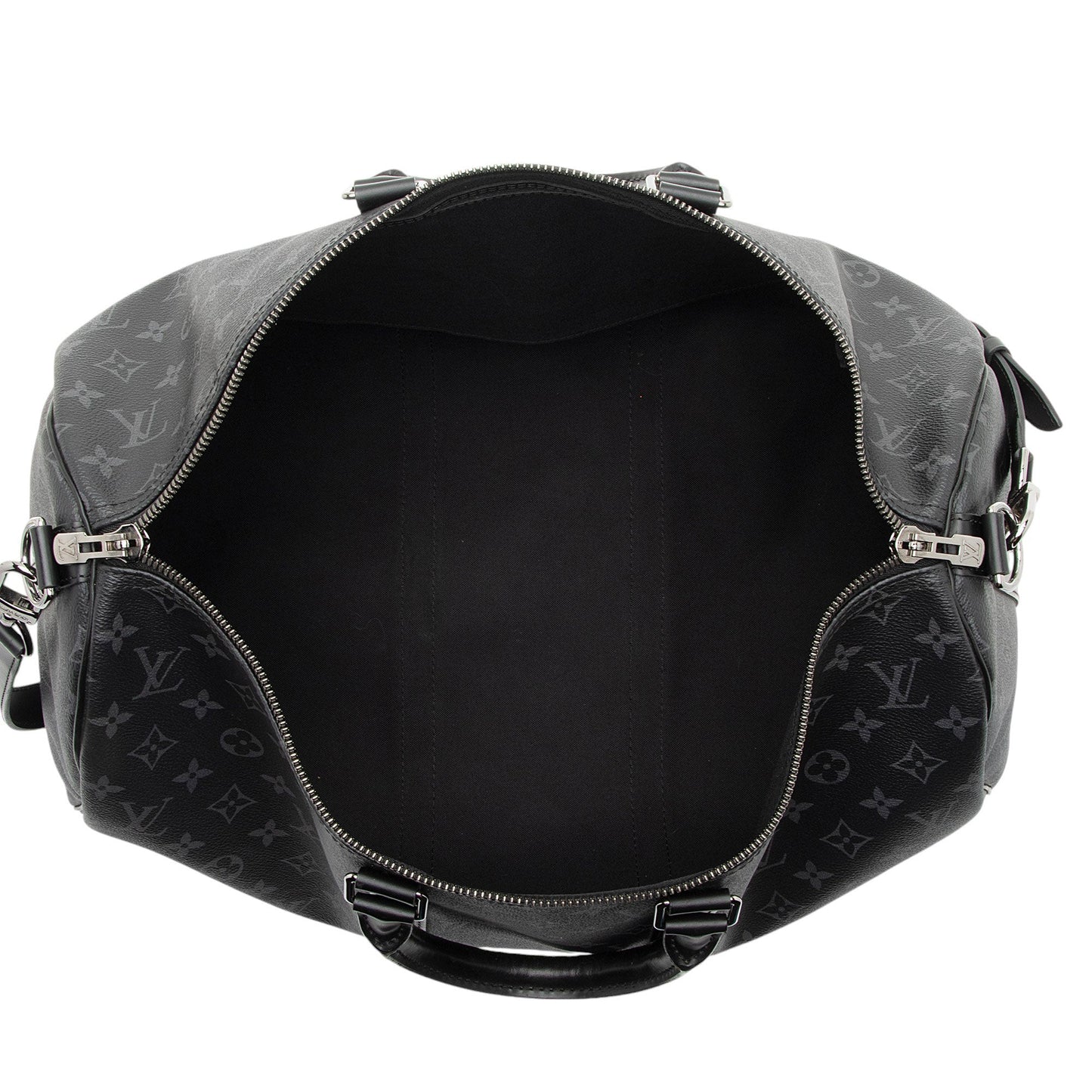 Louis Vuitton Monogram Eclipse Keepall Bandouliere 45 Duffle