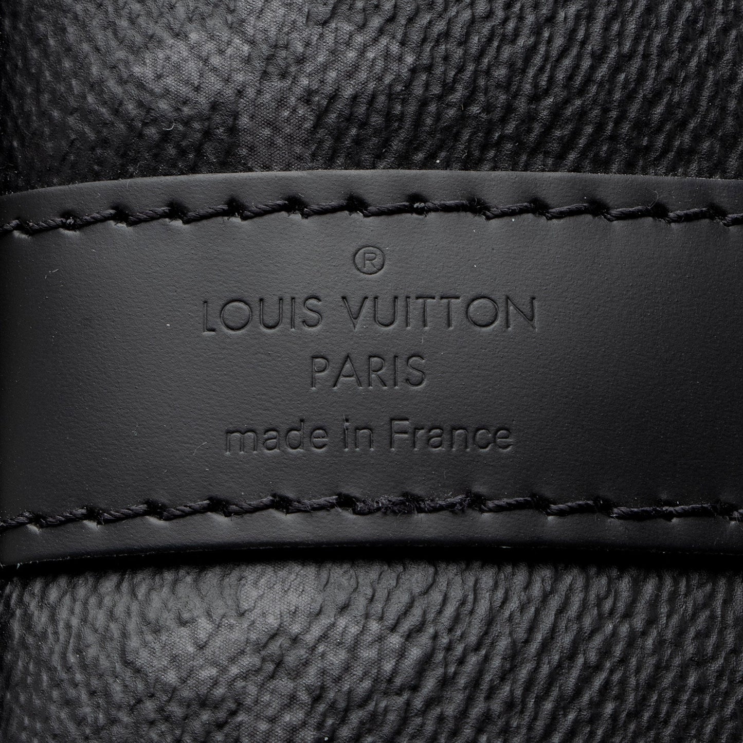 Louis Vuitton Monogram Eclipse Keepall 55 Bandouliere Duffle Bag (SHF-34JbTV)