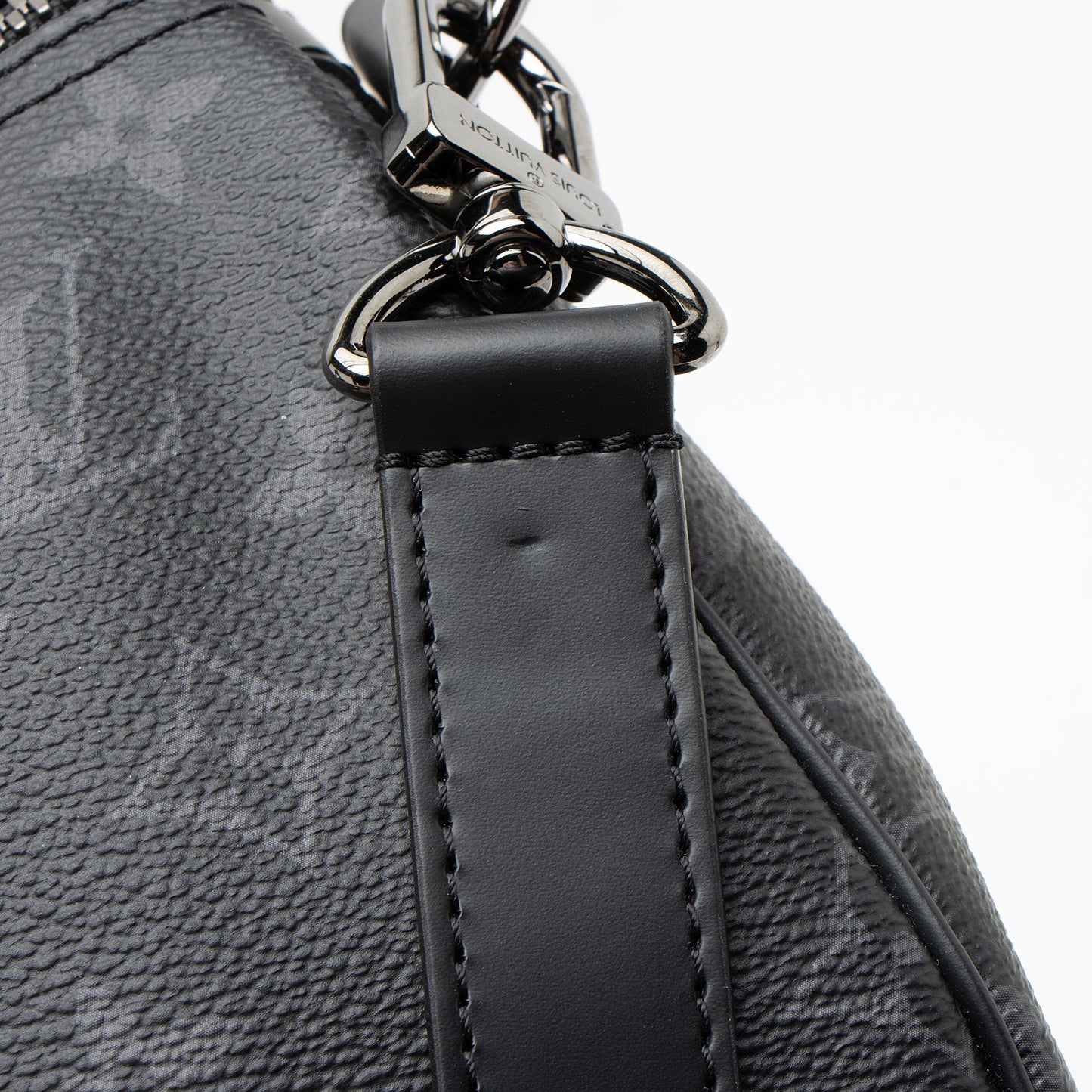 Louis Vuitton Monogram Eclipse Keepall Bandouliere 55 Duffle