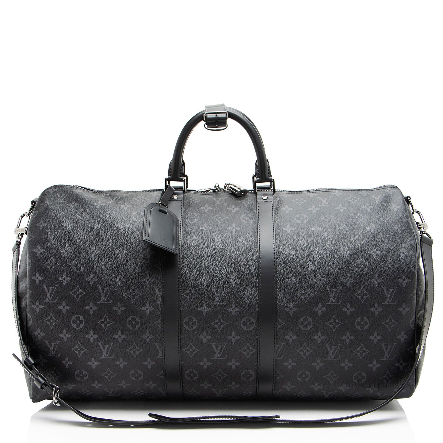 Louis Vuitton Monogram Eclipse Keepall Bandouliere 55 Duffle