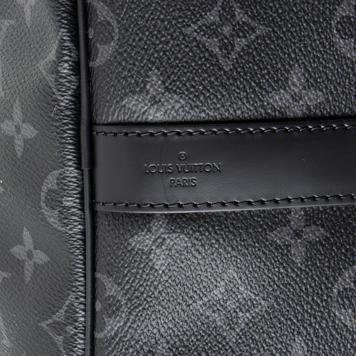 Louis Vuitton Monogram Eclipse Keepall Bandouliere 55 Duffle