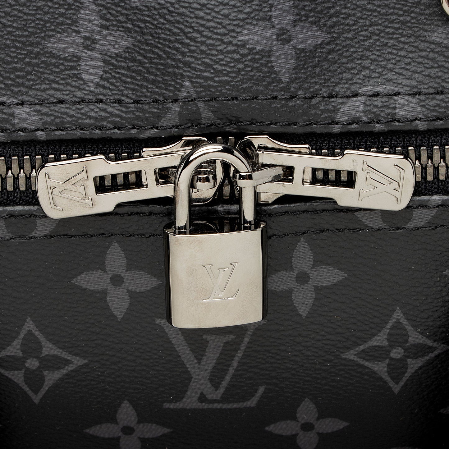 Louis Vuitton Monogram Eclipse Keepall Bandouliere 55 Duffle