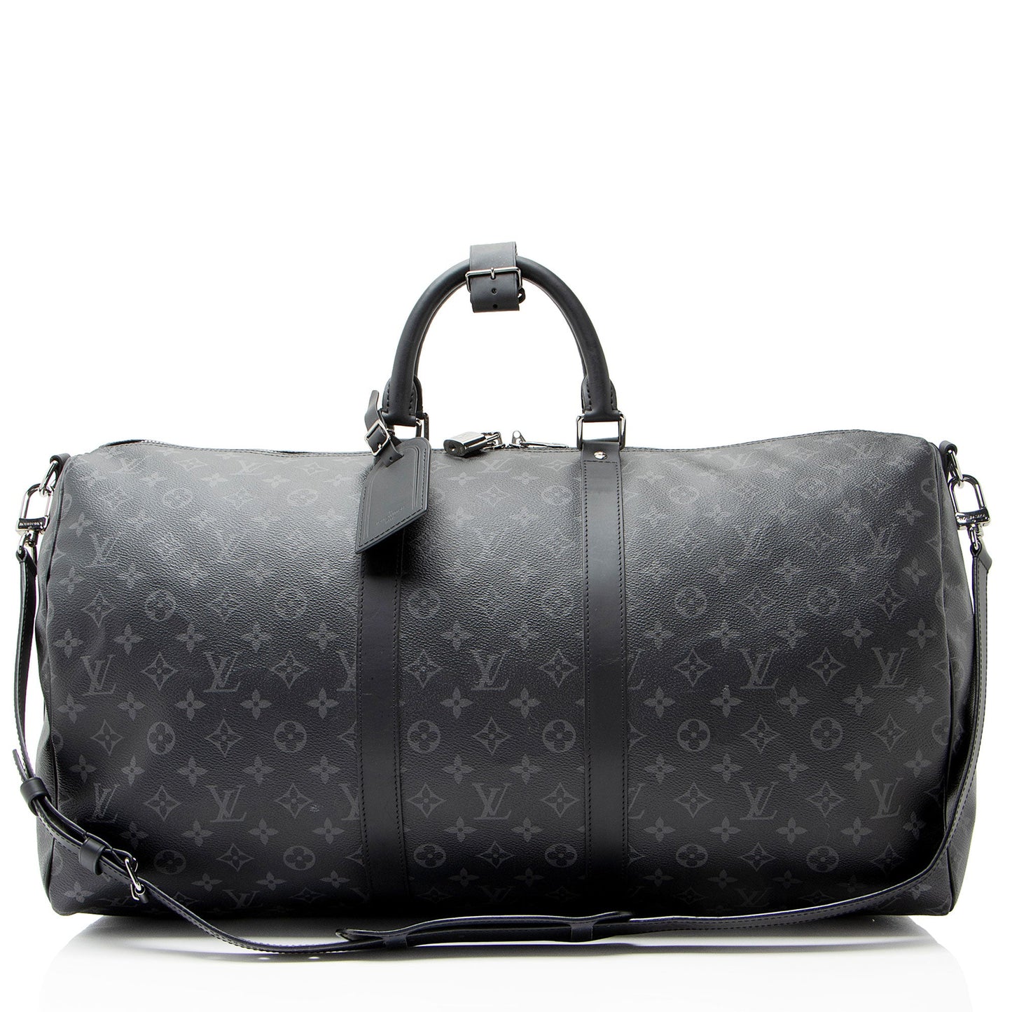 Louis Vuitton Monogram Eclipse Keepall Bandouliere 55 Duffle