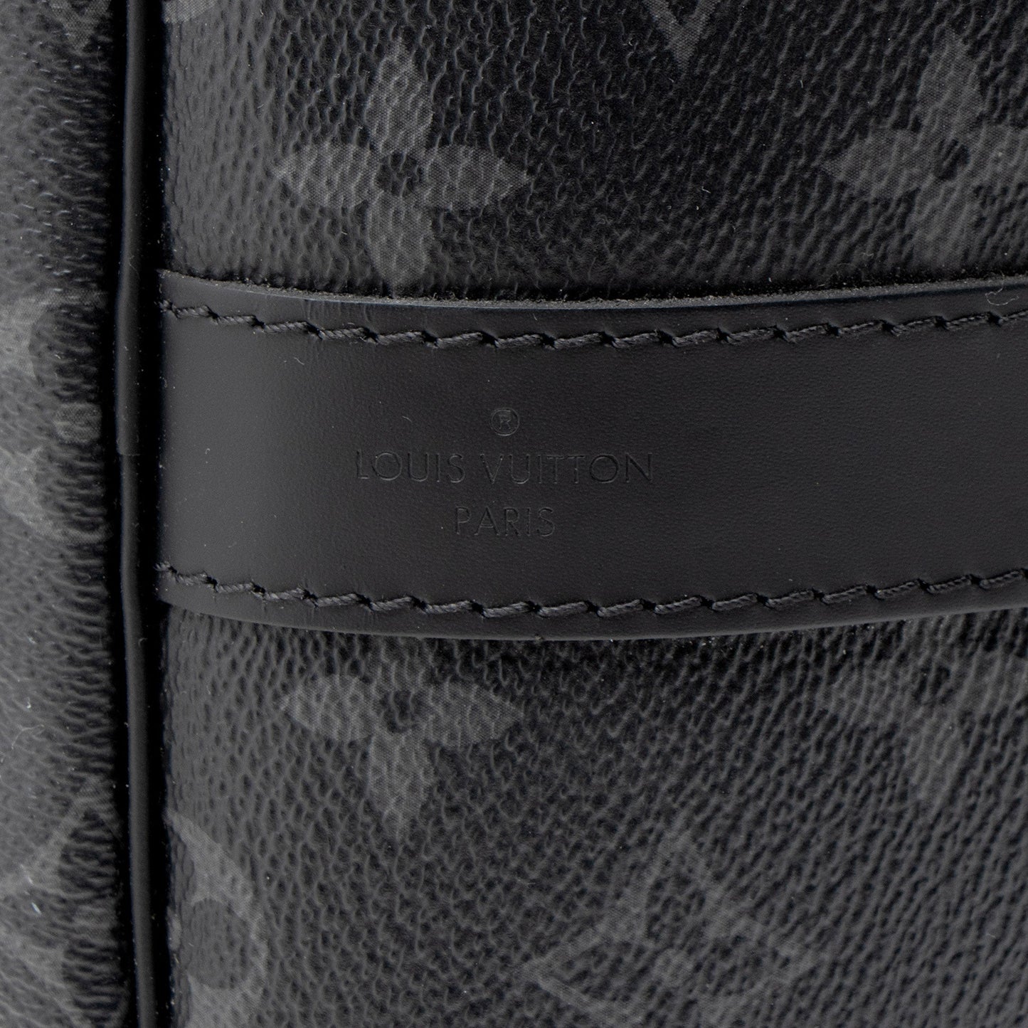 Louis Vuitton Monogram Eclipse Keepall Bandouliere 55 Duffle